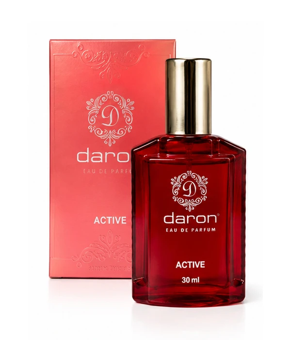 Daron Active Eau De Parfum (EDP) for Unisex | Long-Lasting Perfume | 30ml