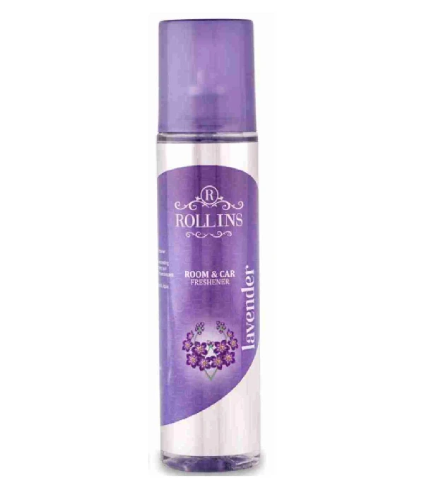 ROLLINS Room & Car Freshener Spray – Lavender Fragrance (250 ml)
