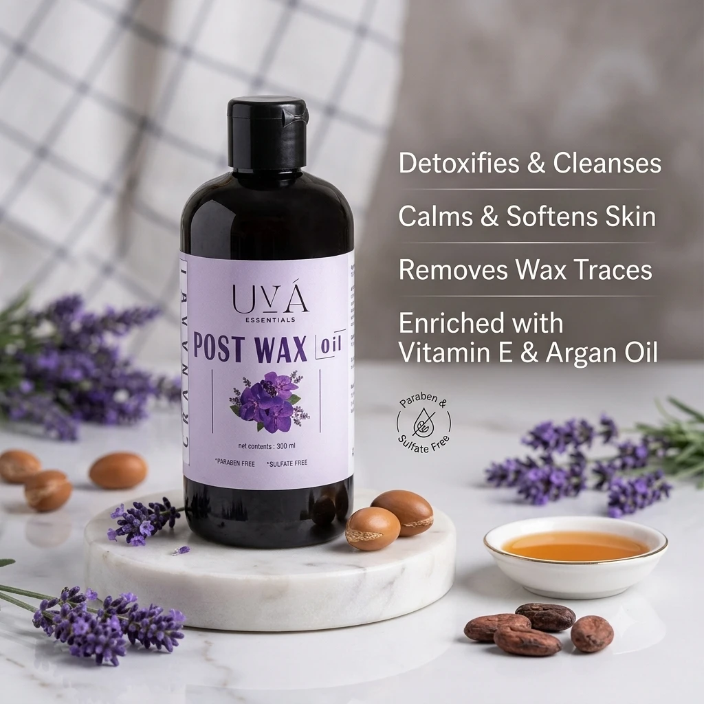 Title: UVA Essentials Post Wax Oil (300 ml)