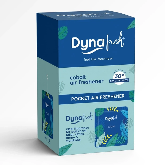 10 GR DYNAFRESH POCKET AIR FRESHNER COBALT FRAGRANCE
